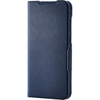 G254 ケース レザー 手帳型 マグネット 超軽量 ネイビー PM-G254PLFUJNV エレコム 1個（直送品）