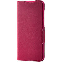 G254 ケース レザー 手帳型 マグネット 超軽量 ディープピンク PM-G254PLFUJPND エレコム 1個（直送品）