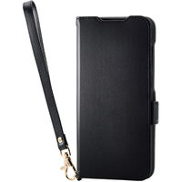 G254 ケース レザー 手帳型 マグネット ブラック PM-G254PLFY4BK エレコム 1個（直送品）