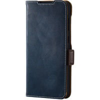 G254 ケース レザー 手帳型 マグネット ネイビー PM-G254PLFYNV エレコム 1個（直送品）