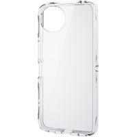 AQUOS wish5 (SH-52F) ケース ハイブリッド 衝撃吸収 クリア PM-S251TSLACR エレコム 1個（直送品）