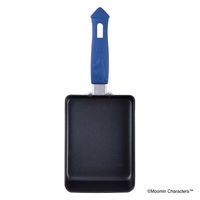玉子焼き器 IH/ガス火対応 ホワイト ムーミン 000DW5800 1個 特定PFAS※フリー 貝印