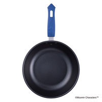 深型フライパン 炒め鍋 24cm IH/ガス火対応 ホワイト ムーミン 000DW5802 1個 特定PFAS※フリー 貝印
