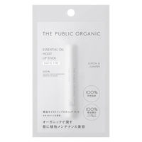 ザ パブリック オーガニック　精油モイスト　リップスティック マット （シトラスウッディ調の香り） カラーズ