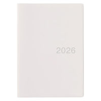 無印良品 月曜始まりマンスリースケジュール帳 ２０２５年１２月始まり Ｂ６ ホワイトグレー 良品計画