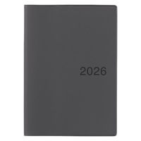 無印良品 月曜始まりマンスリー ウィークリースケジュール帳 ２０２５年１２月始まり Ｂ６ ダークグレー 良品計画