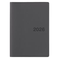 無印良品 月曜始まりマンスリー ウィークリースケジュール帳 ２０２５年１２月始まり Ａ６ ダークグレー 良品計画