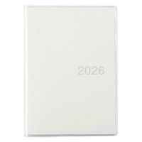 無印良品 一覧できるスケジュール帳 マンスリー デイリー ２０２５年１２月始まり 月曜始まり Ｂ６ 白 良品計画