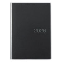 無印良品 一覧できるスケジュール帳 マンスリー デイリー ２０２５年１２月始まり 月曜始まり Ｂ６ 黒 良品計画