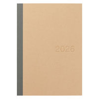 無印良品 月曜始まりマンスリー ウィークリースケジュール帳 ２０２５年１２月始まり Ａ５ 良品計画