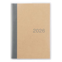 無印良品 月曜始まりマンスリースケジュール帳 ２０２５年１２月始まり Ａ６ 良品計画