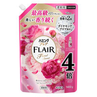 ハミングフレア フローラルスウィート 詰め替え　1400g 1個 柔軟剤 花王