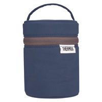 サーモス スープジャーポーチ ナイトグレー RFN-001 N-GY 1個 200mL用 洗濯機洗い可能