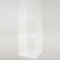 MISM 吊り下げラック レギュラー 3段 HR-R3D 1セット(1個×8)（直送品）