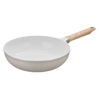 サーモス フライパン 26cm グレージュ IH/ガス火対応 KFO-026 GG 1個 深型設計 軽量 フッ素化合物不使用