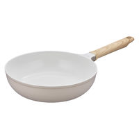 サーモス フライパン 24cm グレージュ IH/ガス火対応 KFO-024 GG 1個 深型設計 軽量 フッ素化合物不使用