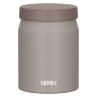 サーモス 真空断熱スープジャー 400mL グレージュ JEF-400 GG 1個 食洗機対応 保温保冷