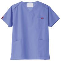 【再検品商品】フォーク スクラブ サックス M 7000SC-2 1枚　スクラブ（わけあり品）