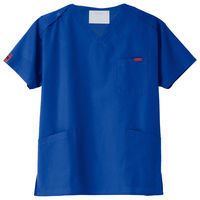 【再検品商品】フォーク スクラブ ネイビー M 7000SC-7 1枚　スクラブ（わけあり品）