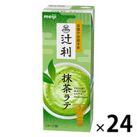 明治 辻利 抹茶ラテ 200ml 1箱（24本入）