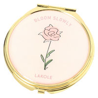 FLOWERコンパクトミラー バラ LAKOLE/ラコレ