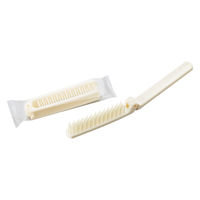 ホテルアメニティ クリアOP 二つ折りヘアーブラシ 16632 1箱（250本） ダイト