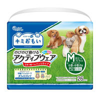 エリエール キミおもい アクティブウェア M～L パンツ 小～中型犬（女の子男の子共用タイプ）26枚入 1袋 大王製紙（わけあり品）