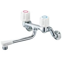 SANEI ツーバルブ混合栓 K11D-W 1台（直送品）