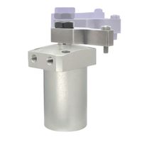 コスメック ハイパワーエアスイングクランプ ドグ用両ロッドタイプ WHE4000-2ALD 1個（直送品）