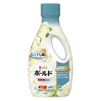 ボールドジェル 柔軟剤入り 液体 ホワイトティー＆フローラル 本体 680g 1個 洗濯洗剤 P＆G
