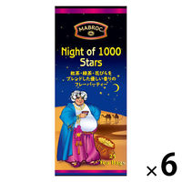 MABROC マブロック ナイトオブ 1000スターズ フレーバー ティーバッグ 1セット（25バッグ入×6箱）