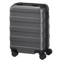 無印良品 バーを自由に調節できる ハードキャリーケース ２０Ｌ グレー タテ４７×ヨコ３２×マチ２０．５ｃｍ 良品計画