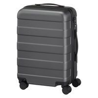 無印 キャリーバーの高さを自由に調節できるハードキャリーケース36Ｌダークグレー 無印良品 バーを自由に調節できる ハードキャリーケース 36L