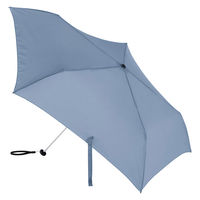 無印良品 晴雨兼用 軽量 折りたたみ傘 親骨の長さ５０ｃｍ スモーキーブルー 良品計画