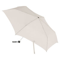 無印良品 晴雨兼用 折りたたみ傘 親骨の長さ６０ｃｍ アイボリー 良品計画