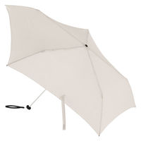 無印良品 晴雨兼用 軽量 折りたたみ傘 親骨の長さ５０ｃｍ アイボリー 良品計画