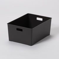 インナーボックススリム 浅型 ダークグレー　幅190×奥行260×高さ115mm １セット（1個×96） オリジナル