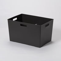 インナーボックス/ワイド深型 ダークグレー　幅385×奥行263×高さ226mm １セット（1個×24） オリジナル