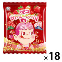 ゼリー ペコ　Strawberryゼリー 12個入 1セット（1袋×18）