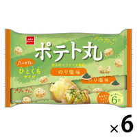 ポテト丸　ほんのりコンソメ風味　のり塩味　18g×6袋入 1セット（1個×6）