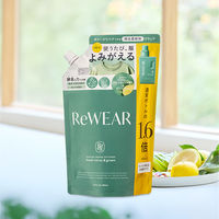 ReWEAR（リウェア） 再生柔軟剤 フレッシュシトラス＆グリーン 詰め替え 800mL 1個 I-ne