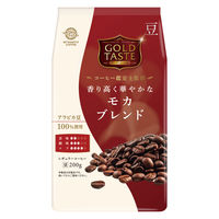 三本珈琲 GOLD TASTE 香り高く華やかなモカブレンド 豆 1袋（200g）