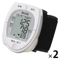 タニタ 血圧計 手首式 ホワイト BP-A11-WH 1セット（2台）