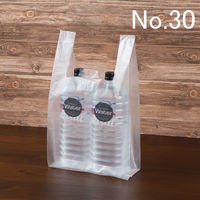 【アウトレット】アスクル　レジ袋　半透明タイプ　30号　1袋（100枚入） オリジナル