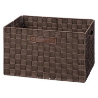 【収納バスケット】　折りたたみ収納バスケット　ワイド　深型　ERA-01　1個 オリジナル