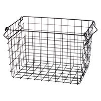 【収納バスケット】　ワイヤーバスケット
