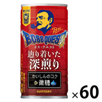 サントリー ボス クエスト 辿り着いた深煎り 185g 1セット（30缶入×2） 缶コーヒー