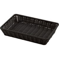 トーダイ PP 角型 ビュッフェバスケット 42型 BB-4228-BK 1個 65-3878-37（直送品）