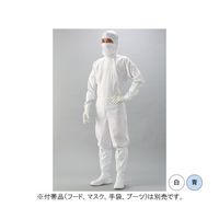 ガードナー IEC規格対応ESD対策超制電 続き服(白)5Lサイズ LE1105-1 1枚 68-4070-22（直送品）