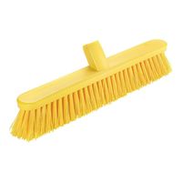 アズワン コンパクトフロアカラーブラシ 42.5cm ソフト イエロー 67-5746-07 1個（直送品）